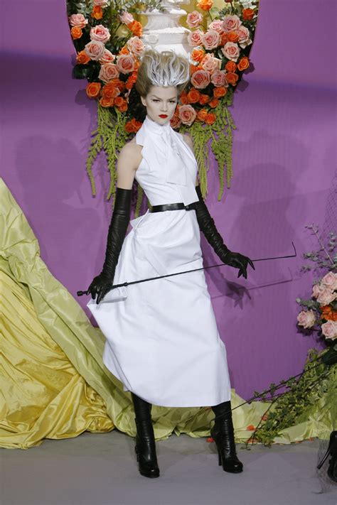 Christian Dior clocking couture